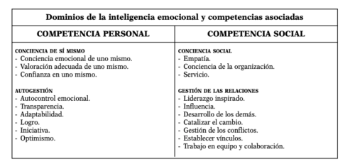 Elementos de la inteligencia emocional