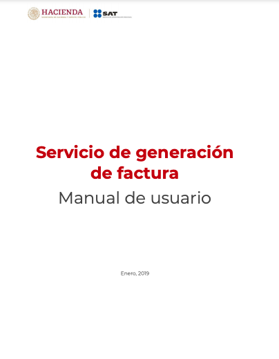 Manual del usuario facturación