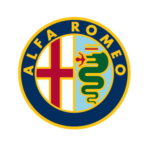 ejemplo isologo Alfa romeo logo
