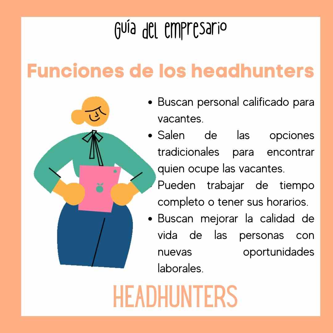 Funciones de los headhunters
