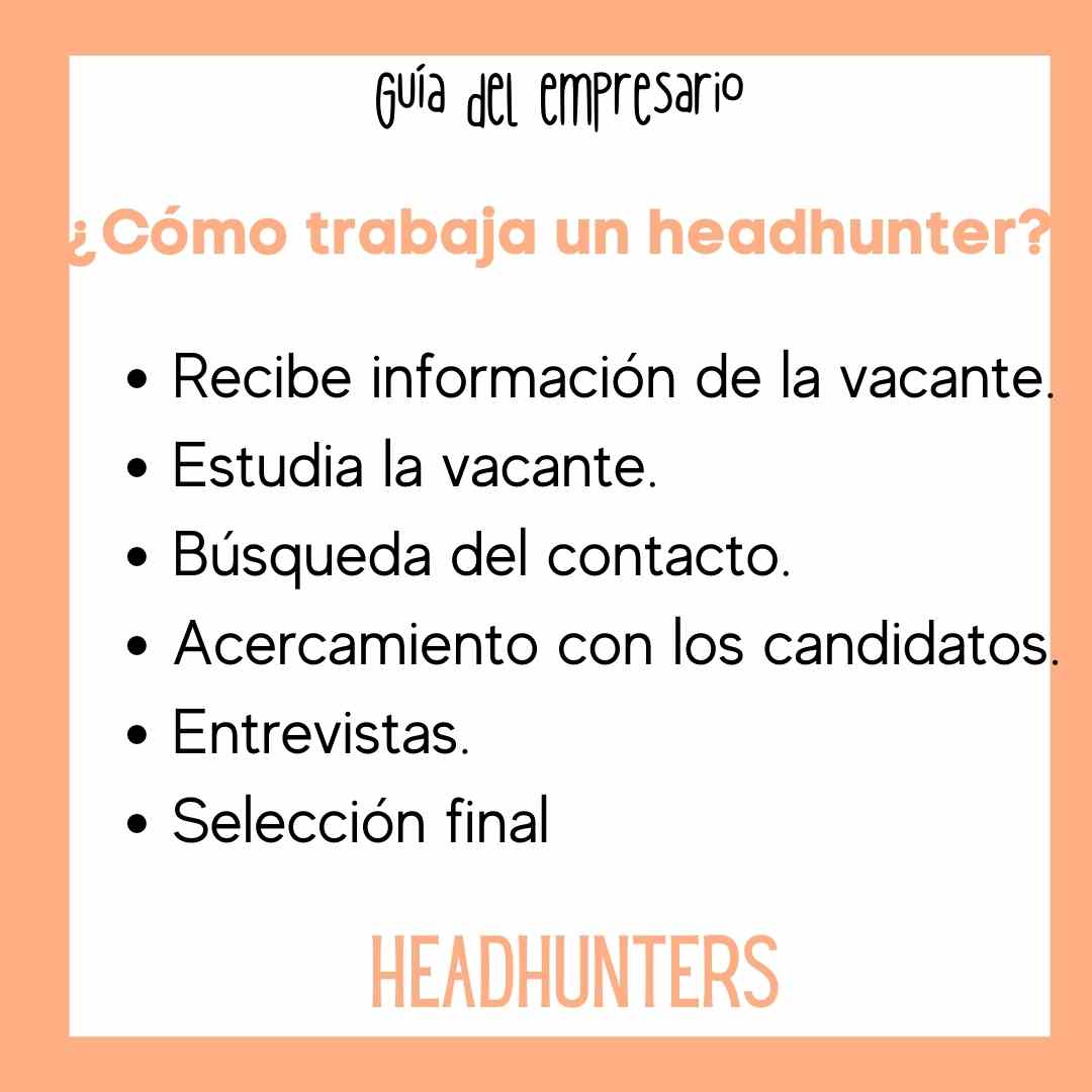¿Cómo trabaja un headhunter?