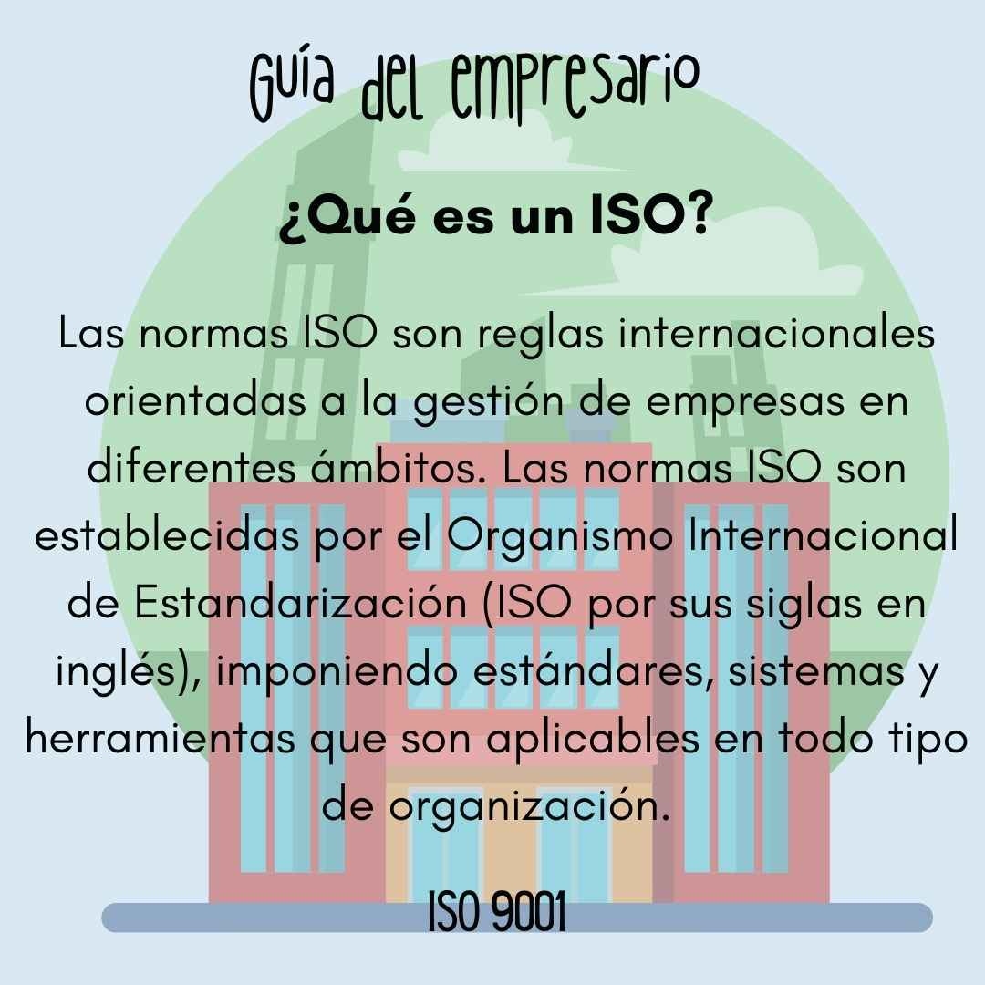 ¿Qué es un ISO?