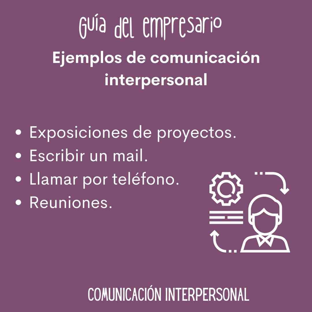 Ejemplos de comunicación interpersonal