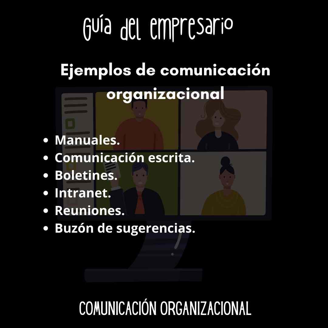 Ejemplos de comunicación organizacional