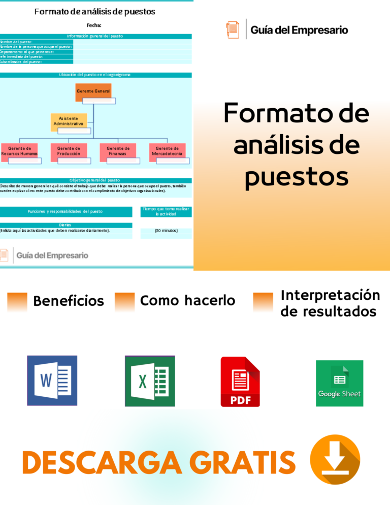 Formato de análisis de puestos