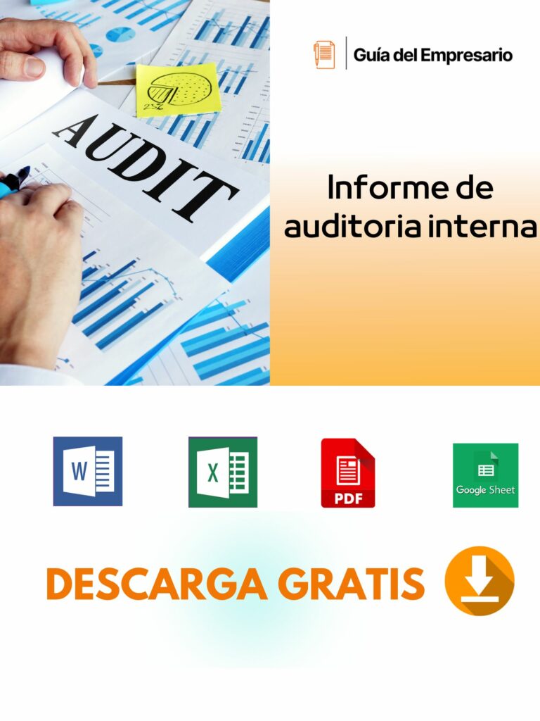 Informe De Auditoria Interna Plantillas Excel, Word【 2024